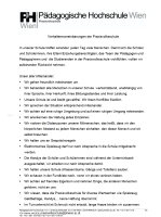 Bild des Formulars der Verhaltensvereinbarung